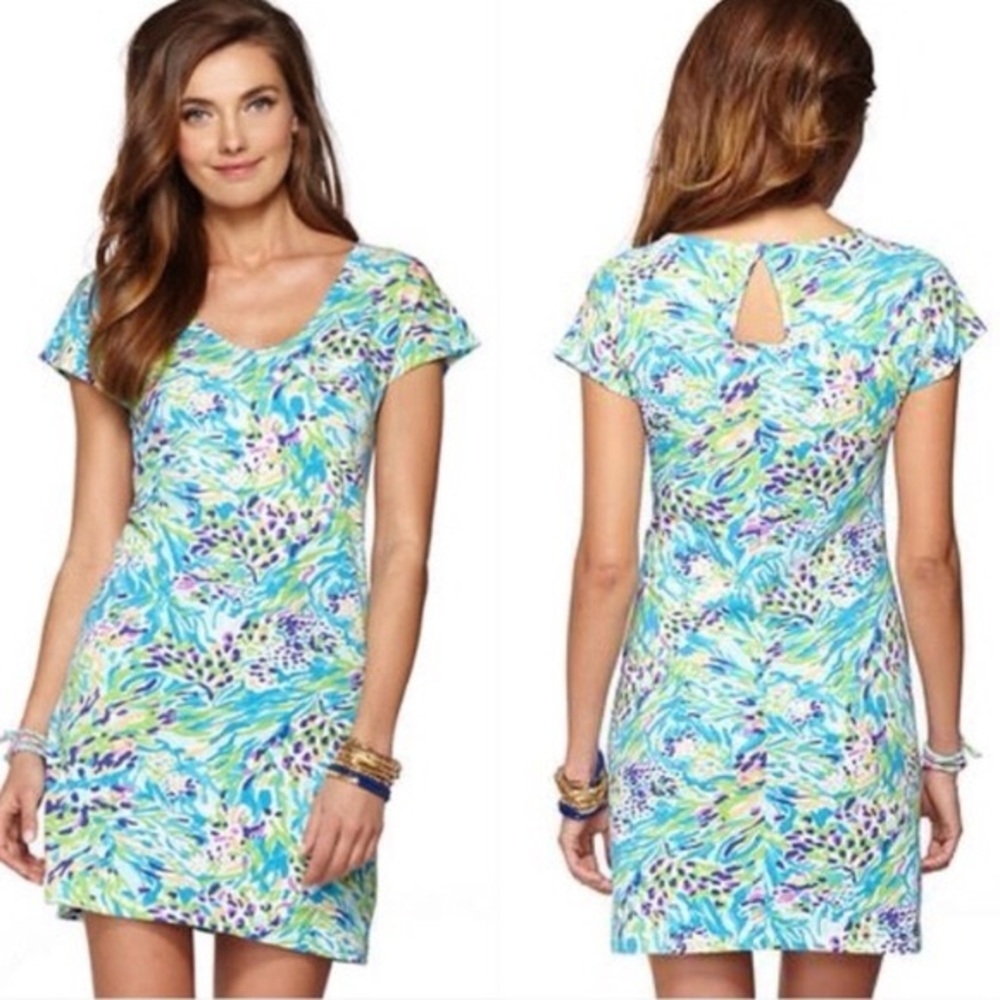 Lilly Pulitzer Sea Soiree Daniela tshirt dress M